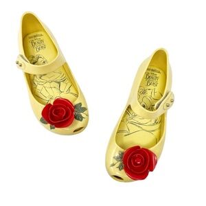 Mini Melissa Disney Beauty and The Beast Toddler Size 10